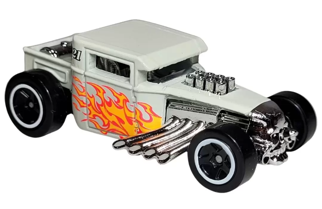 Foto da miniatura Hot Wheels Bone Shaker na cor Cinza
